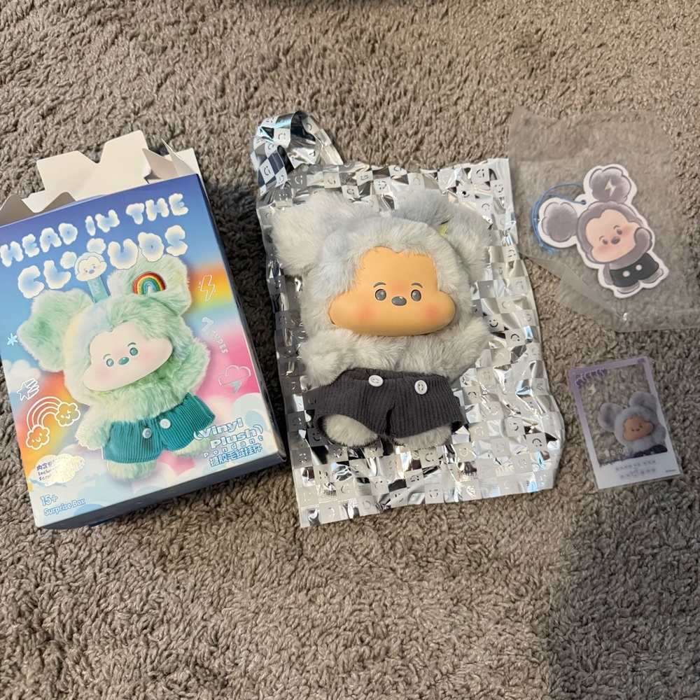 Disney Gray Plush 'Head in the Clouds' - THUNDER CLOUD